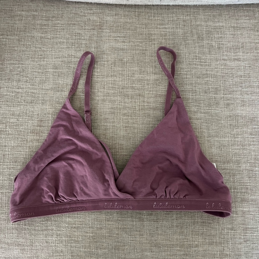 Lululemon Athletica Purple Triangle Bralette